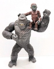 Playmates 7″ Roaring King Kong & Suko 3.5 In Empire Movie Action Figures