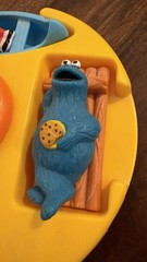 Vintage 1990s Sesame Street Tub Puzzle Floating Elmo Cookie Bert Ernie Big Bird