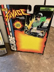 Vintage Gi Joe Coloring Book And Promotional VHS Tapes And Sgt Savage Backers
