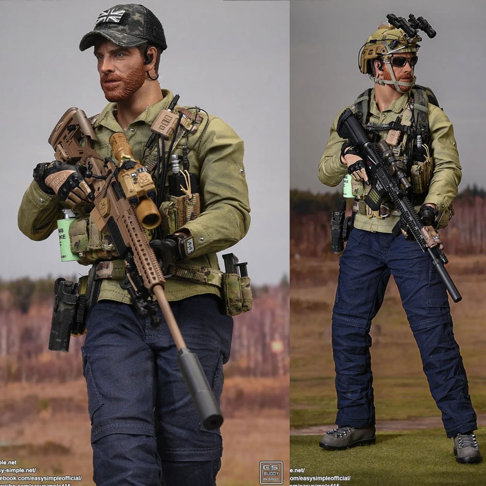 Easy&Simple 26065S-S SMU Tier1 Operator Coalition Forces 1/6 Action Figure