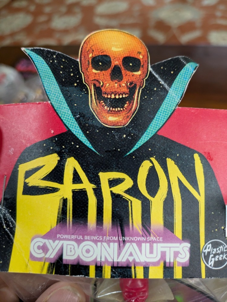 Plastic Geek Cybonauts Baron Resin Figure New Old Stock