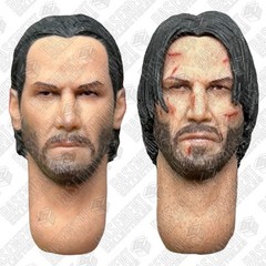 Mezco One:12 John Wick – Two Head Sculpts 1:12 Scale Fodder