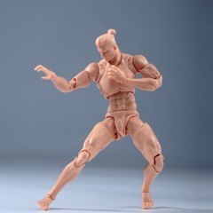 US Romankey X Cowl 1/12 Male Female Super Flexible Joint Body Doll 6″Figure Toy