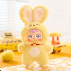 7″ Blind Box Rabbit Plush Keychain Mystery Bunny Doll Large Toy US STOCK Gift