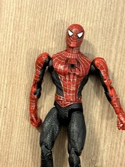 Vintage 2003 Spider Man 2 Movie Super Posable 6 Inch Figure CPII Tobey Loose