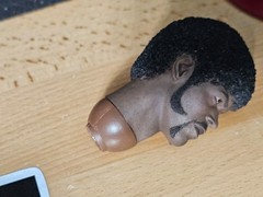 Pulp Fiction Jules Winnfield headsculpt for Hot Toys