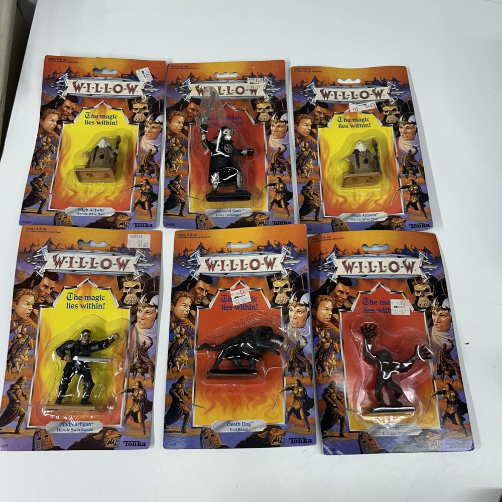 VTG 1988 Tonka Willow Action Figures Lot Of 6 NIP