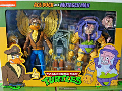 NECA TMNT Lot Rasputin & Genghis Frog, Napoleon & Attila, Ace Duck & Mutagen Man