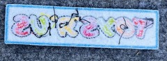TOYS “R” US embroidered logo patch emblem toy 90s 80s retro hat badge R toysrus