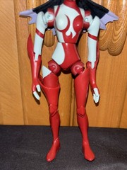 Yu-Gi-Oh GX – Elemental Hero- Burstinatrix Figure – 360 Joynt Series 2004 Mattel
