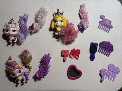 Disney Princess Palace Pets Assorted Figures LOT of 3 Whisker Haven Tales