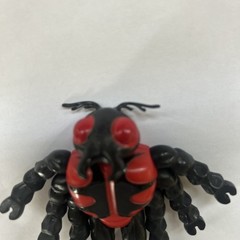 Vintage Bugmen of Insecta Black Widow action figure Multi-Toys 1983