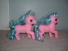 10 My Little Ponies Various Sizes Large To SMALL Vintage 1981-82 LOT MLP W/WINGS