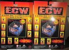 ECW OSFTM Series 2 The Dudley Boys Bubba Ray & D-Von Set Of 2 W/Yellow Bubbles