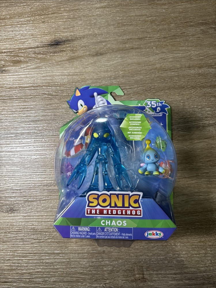 Jakks Pacific 35th Anniversary Sonic The Hedgehog Chaos with Chao 4″ Figure