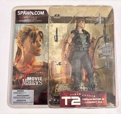 2002 Movie Maniacs Sarah Connor T2 Terminator Series 5 McFarlane SEALED