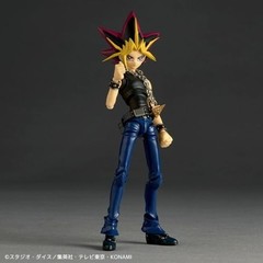 Kaiyodo Revoltech Yu-Gi-Oh! Duel Monsters Yami Yugi Figure w/ Bonus