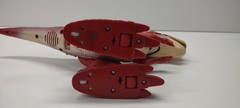 Zuru Robo Alive Dino War T-Rex Red Walks Roars Lights Up No Armor WORKS TESTED