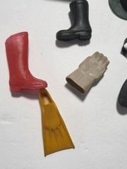 Vintage 1960s / 1970s Accessories Parts Lot