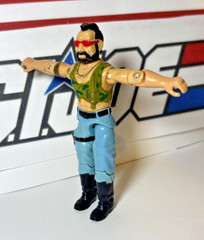 GI Joe Ripper 1985 v1 *100% COMPLETE w/File Card, Near Mint!* Vintage Dreadnok