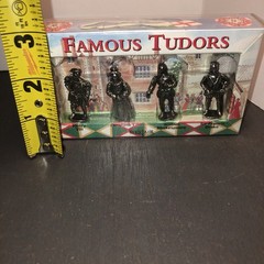 Famous Tudors Metal Figurines NIB