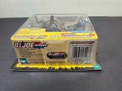 GI Joe vs Cobra SNAKE EYES VS COBRA COMMANDER 3.75″ Action Figure Set 2 Pack