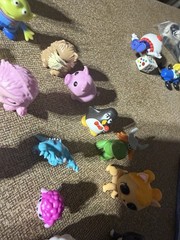 Mini Toy Figure Lot Animals Characters Blind Bag Style Disney Pixar LOL Bonkers