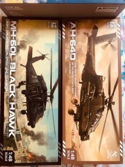 Bless Wing 1/48 Scale U.S. MH-60L Black Hawk 160th SOAR Diecast Helicopter Model