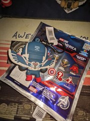 Captain America Brave New World Monogram International 3D Figural Bag Clips