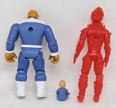 Loose lot of 5 First Steps Fantastic Four MCU figures 3.75″ scale