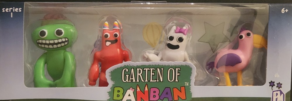 Garten of Banban – Figure 4-Pack Phat Mojo – Series 1