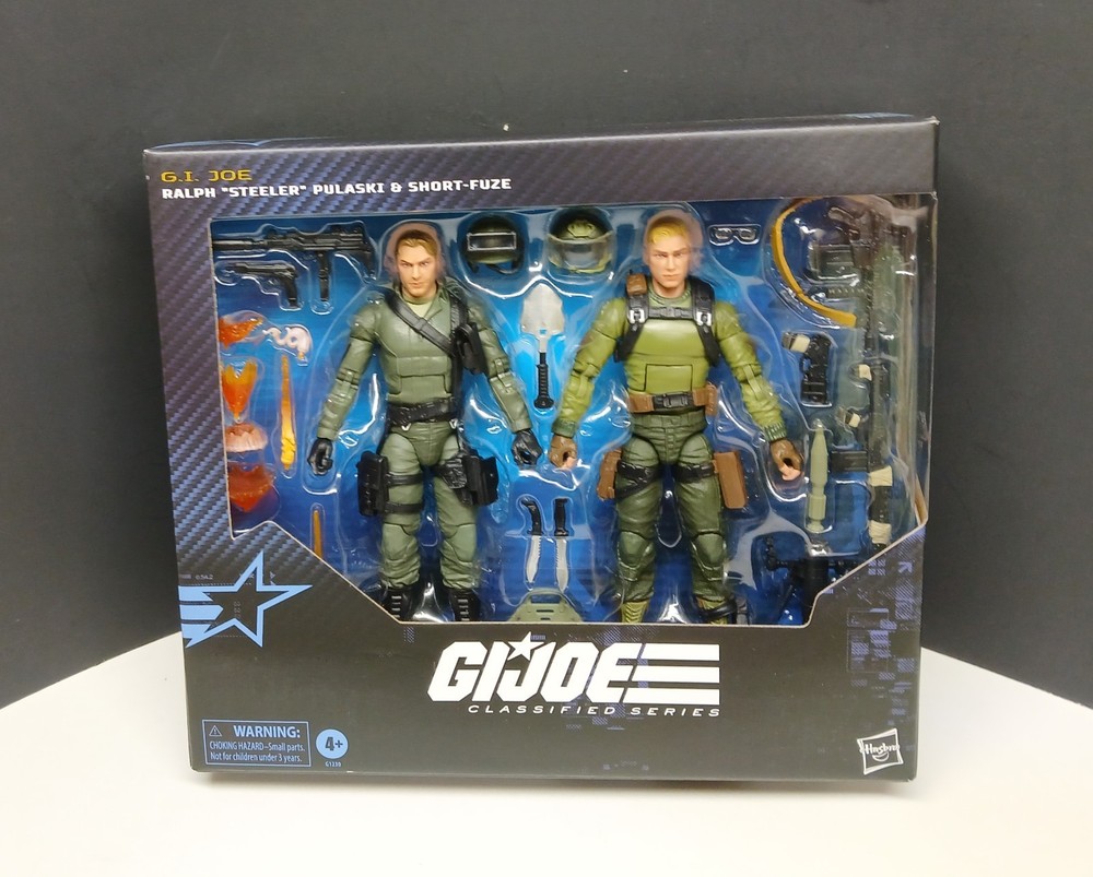 G.I. Joe Classified Series Ralph Steeler Pulaski & Short-Fuze 2- Pack