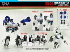 DNA DK-25 Upgrade Kit Accessories For SS86-01/02/04/SS-72 Jazz Kup & Hotrod New