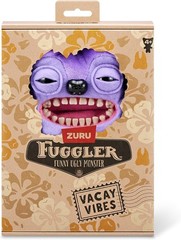 Funny Plush Greedy Grinner – 9″ Vacay Vibes Monster with Human-like Teeth