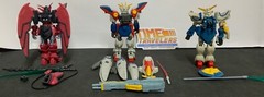 Mobile Suit Gundam Wing – Lot Of 3 – Incomplete – XXXG-O1S, XXXG-OOWO, OZ-13MS