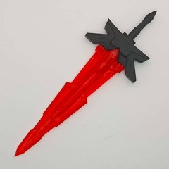 FDM 3D Printing Energy Sword Upgrade Kit For Siege Legacy Kingdom SS86 5mm Grip