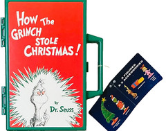 BNWT Universal Studios Dr. Seuss How the Grinch Stole Christmas Figurine Toy Set