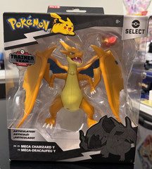 Pokemon Select 6″ Articulated MEGA CHARIZARD Y Action Figure Target RARE NEW