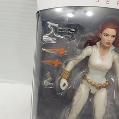 Marvel Legends Black Widow Deadly Origin White Suit Action Figure Hasbro