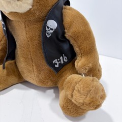 WWF Idea Factory Stone Cold Steve Austin 10″ Plush Bear 2001 Souvenir Rare WWE