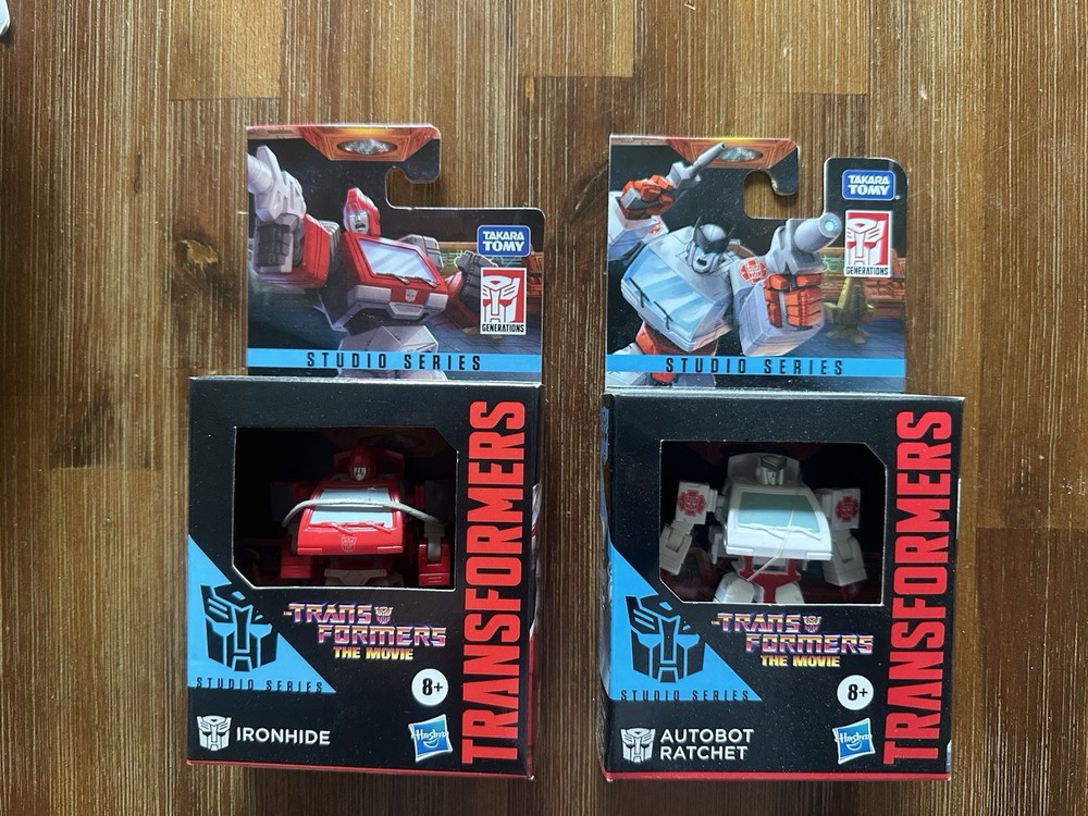 Transformers Studio Series 86 Core Ironhide Ratchet NEW