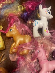 My Little Pony Starsong Pegasus Ponies Lot 2008 Hair Purple 2007 Lot 10 Brushab