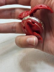 Bakugan Vandarus Red Pyrus Heavy Metal New Vestroia 620 G Rare!
