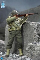 DID XA80011 Palm Hero WWII US 2nd Ranger Battalion Private Caparzo 1/12 FIGURE