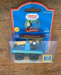 2001 Learning Curve Wooden Thomas Train Sodor Railroad Handcar! New!