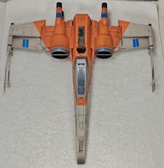 Star Wars Vintage Poe Dameron X-Wing Fighter Rise of Skywalker Parts Or Repair