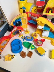 HUGE Mickey Mouse Clubhouse Playset Multiple Set Lot With Toy Chest Figures RV