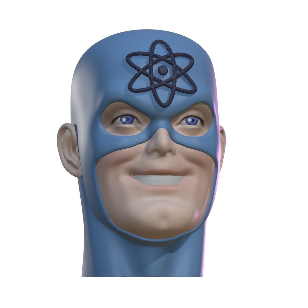 Diminutive Man Custom Action Figure Head 1:9 or 1:6 Mego