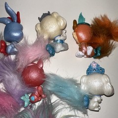 LOT of 11 Disney Princess Palace Pets Furry Tail Glitzy Glitter