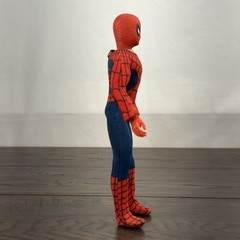 Vintage 1974 Mego 8″ INCH Spider-Man Action Figure Damaged Left Knee